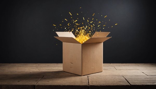 Experience the excitement of unboxing your surprise mystery box